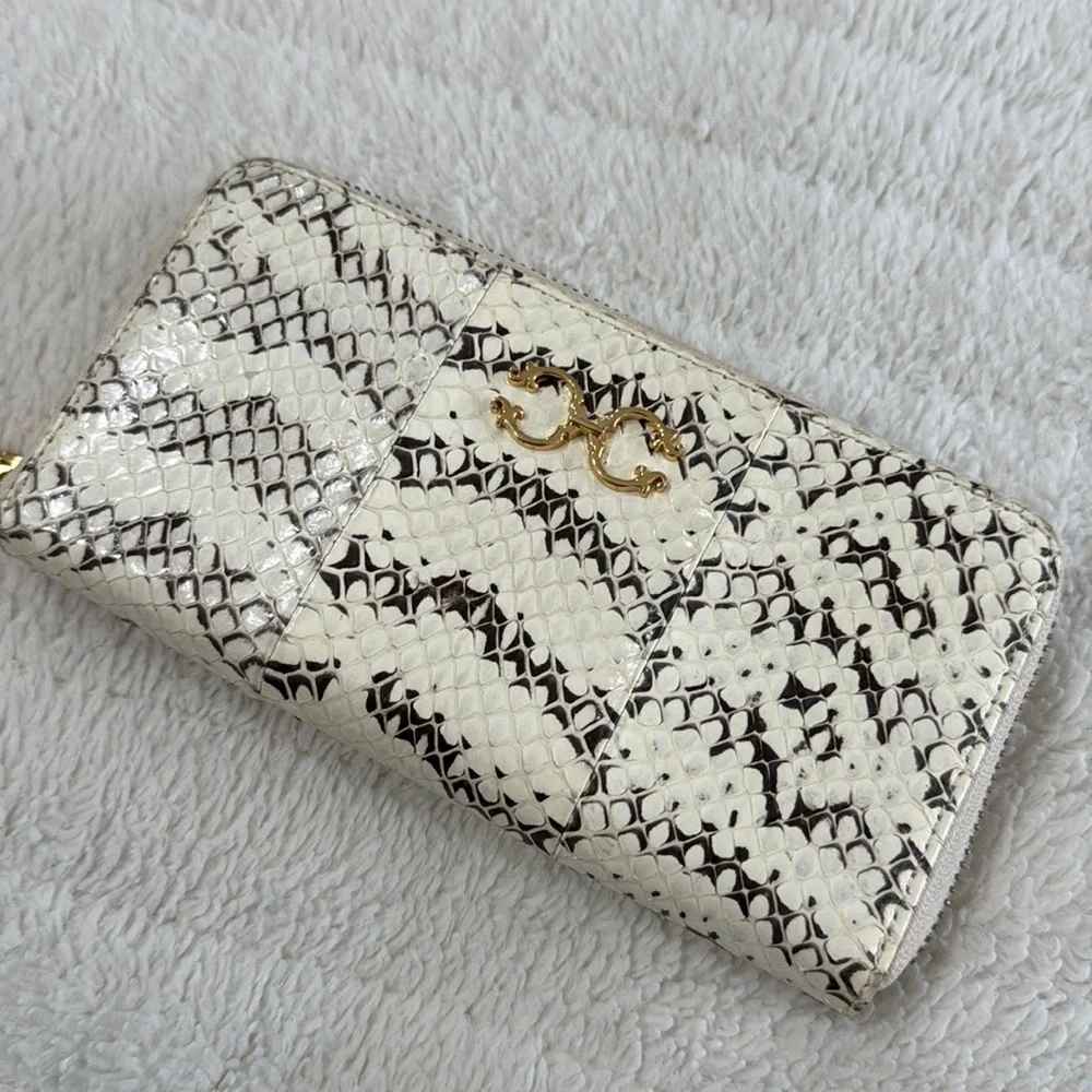 C Wonder Snakeskin Wallet - Picture 2 of 13